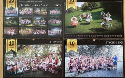 Kalendarz jubileuszowy zespołu ”Krakowiak”